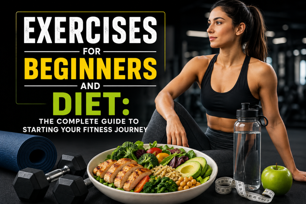 Exercises for Beginners and Diet
